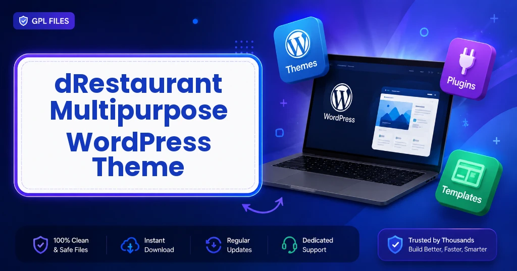 dRestaurant Multipurpose WordPress Theme - Official Release Preview