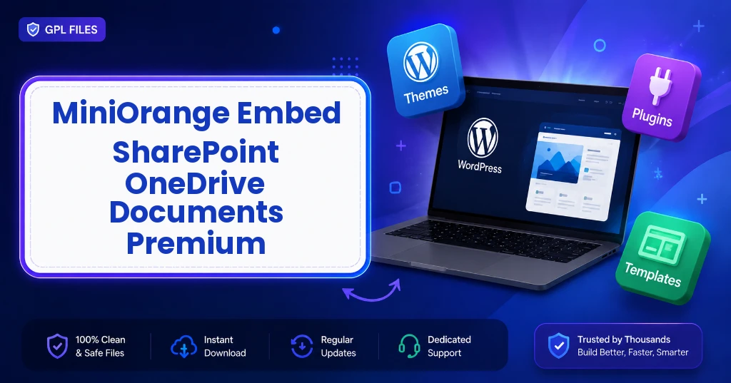 MiniOrange Embed SharePoint OneDrive Documents Premium 
