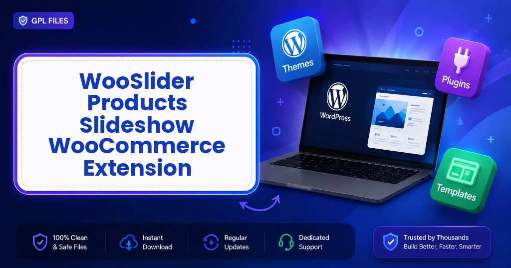 WooSlider Products Slideshow WooCommerce Extension - Official Release Preview