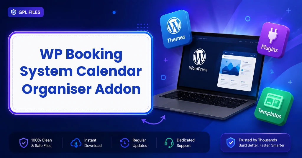 WP Booking System Calendar Organiser Addon - Official Release Preview