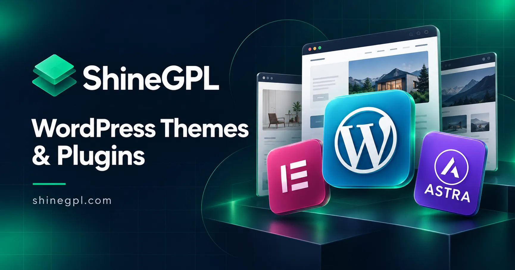 Thems Plugin WordPress Themes - Shine GPL