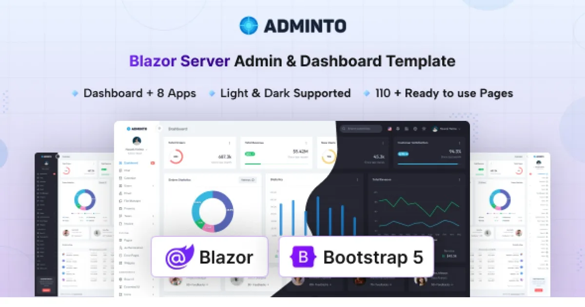 Adminto – Symfony Admin & Dashboard Template