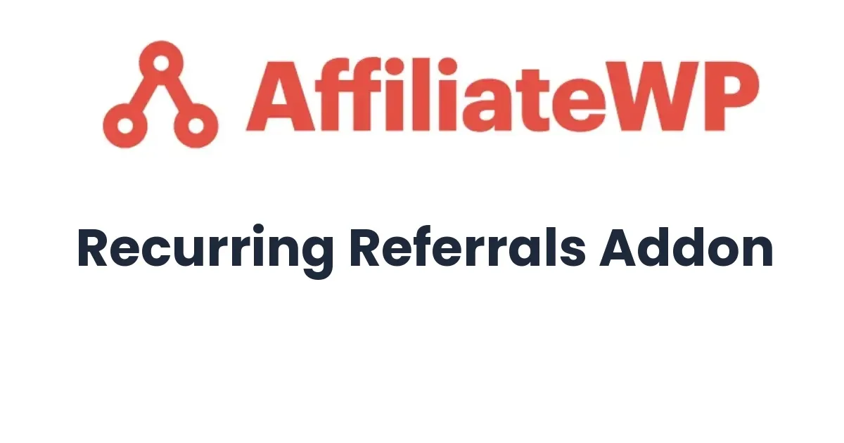 AffiliateWP Recurring Referrals Addon