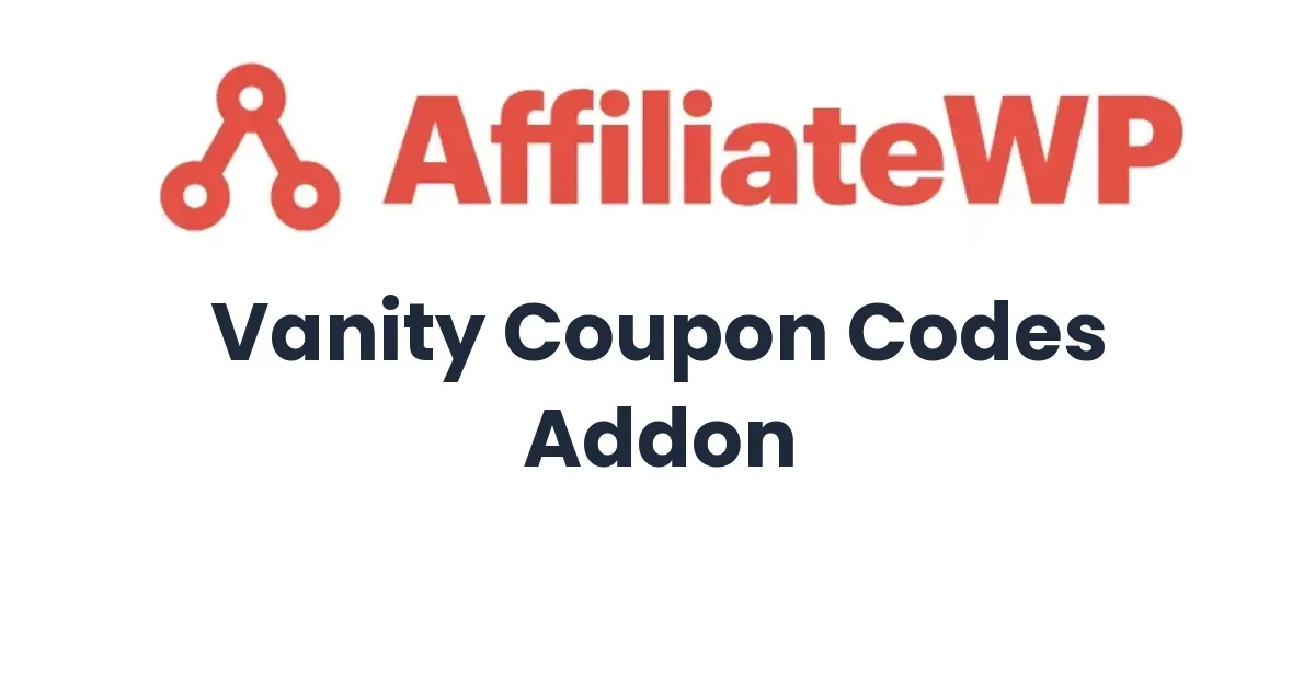 AffiliateWP Vanity Coupon Codes Addon