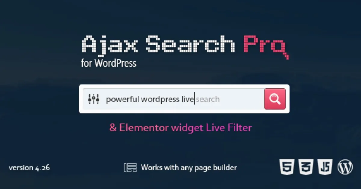Ajax Search Pro