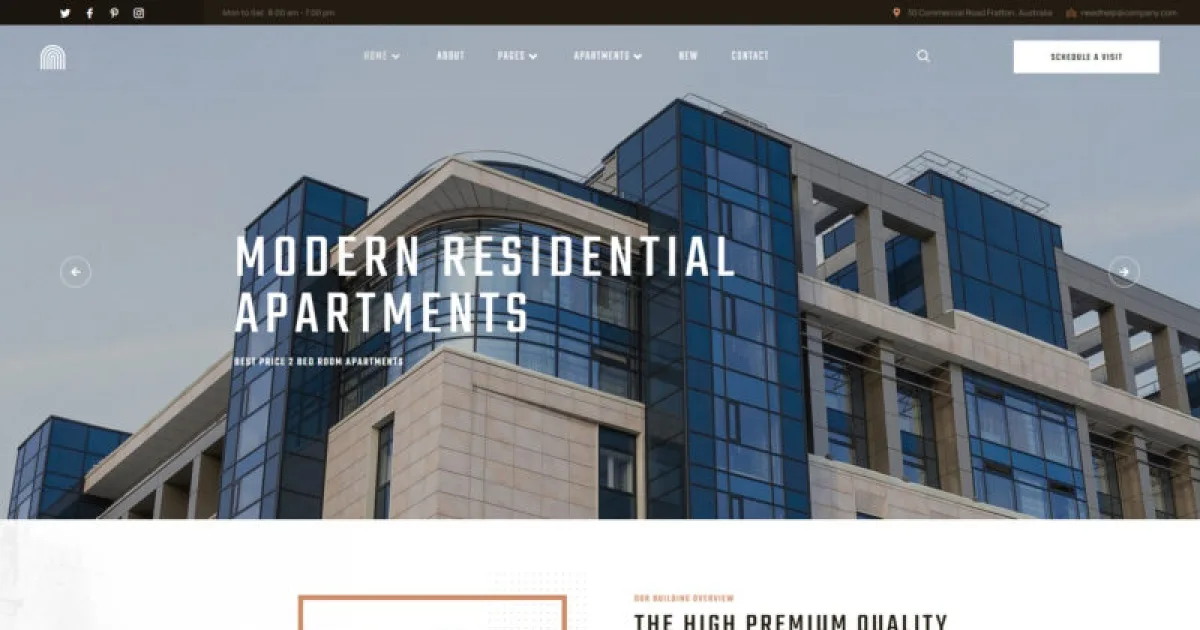 Alipes – Single Property Elementor Template Kit