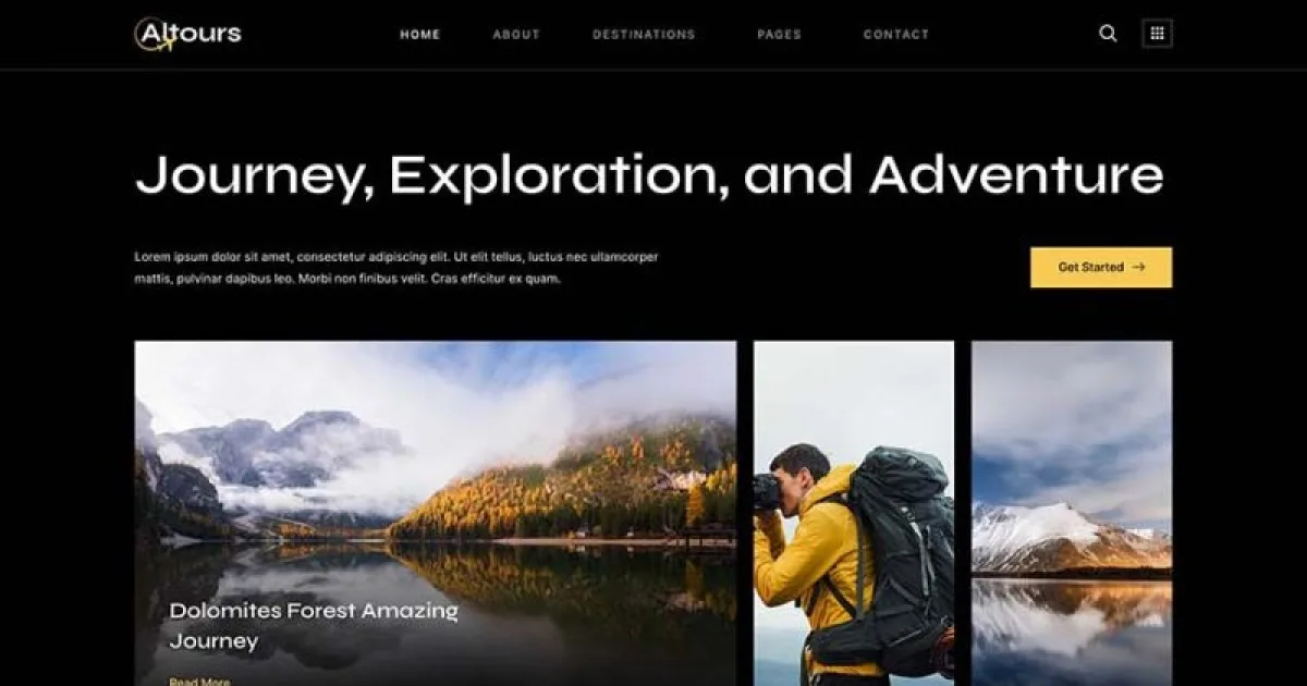 Altours – Travel & Tour Agency Elementor Template Kit