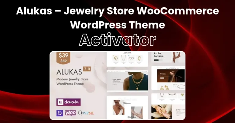 Alukas Theme Activator Plugin