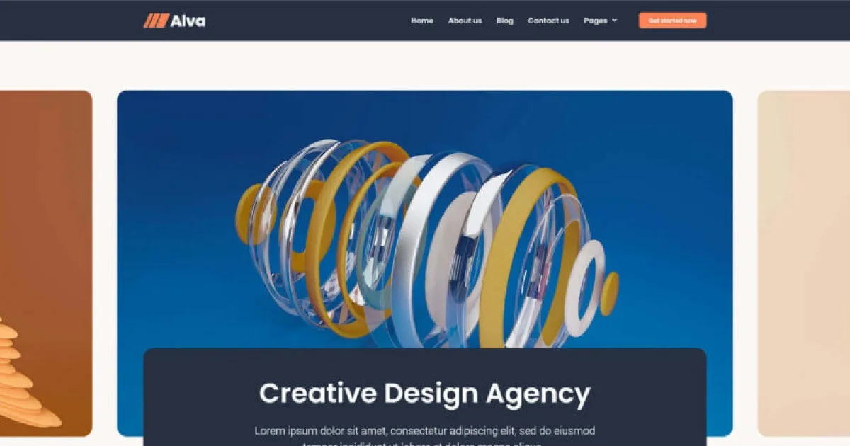 Alva – Creative Agency Elementor Template Kit