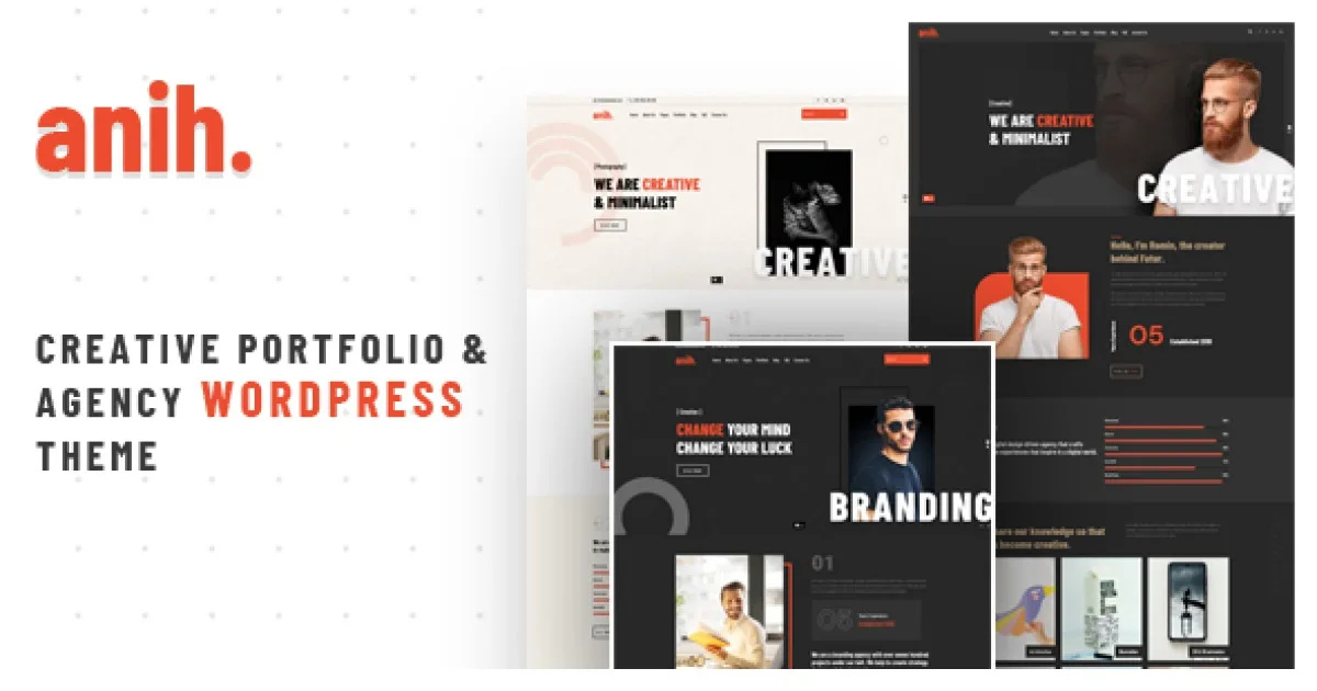 Anih Theme – Creative Agency WordPress Theme