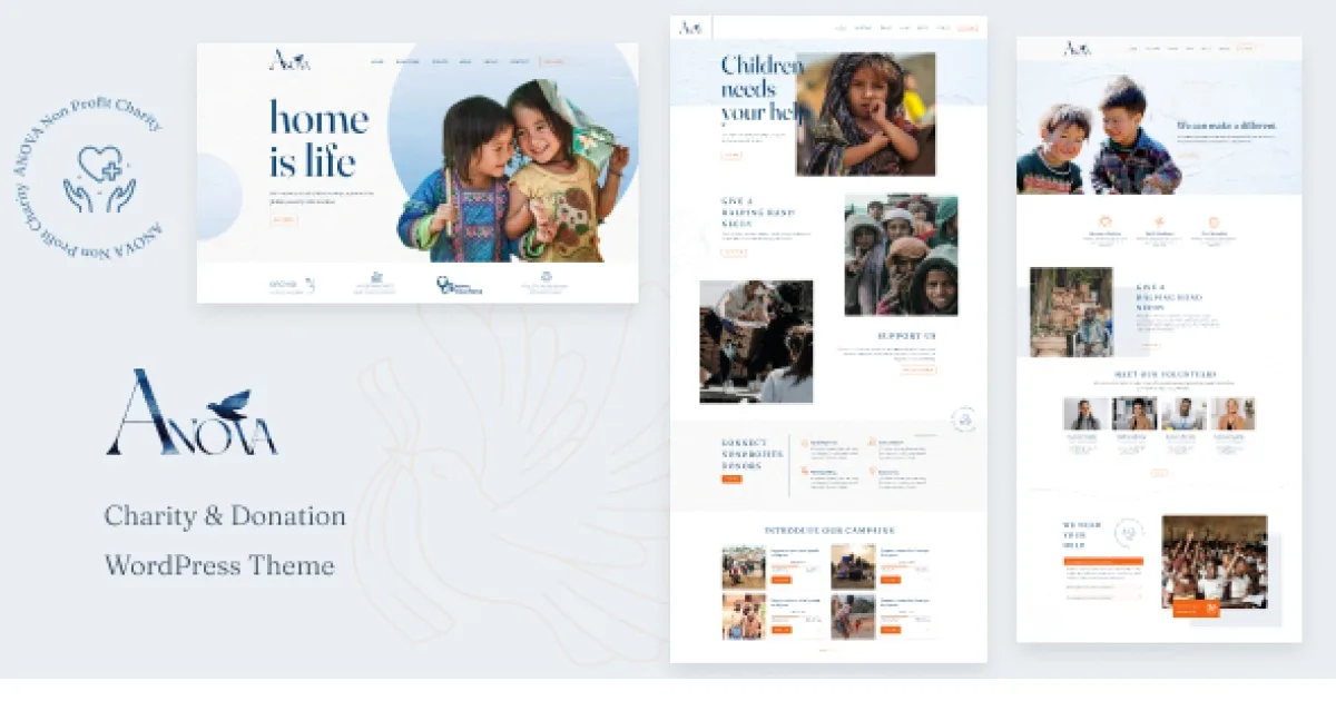 Anova Theme – Charity & Donation WordPress Theme