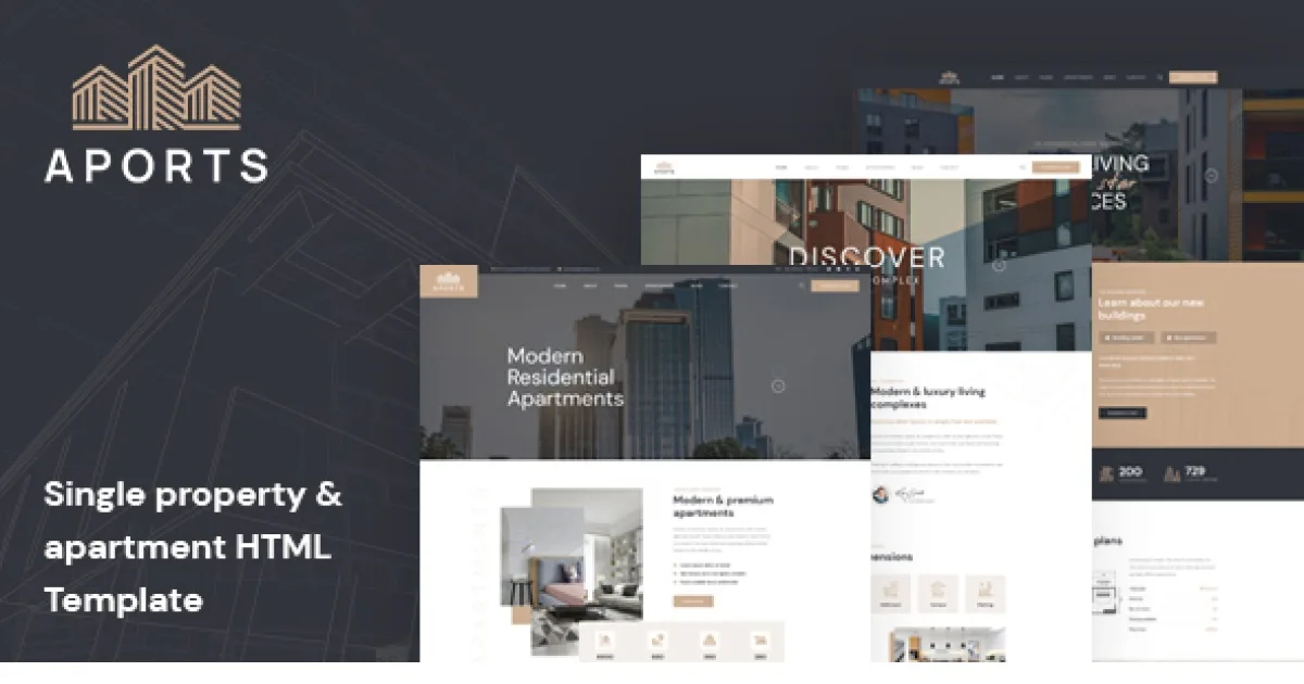 Aports Theme – Single Property WordPress Theme - Official Release Preview