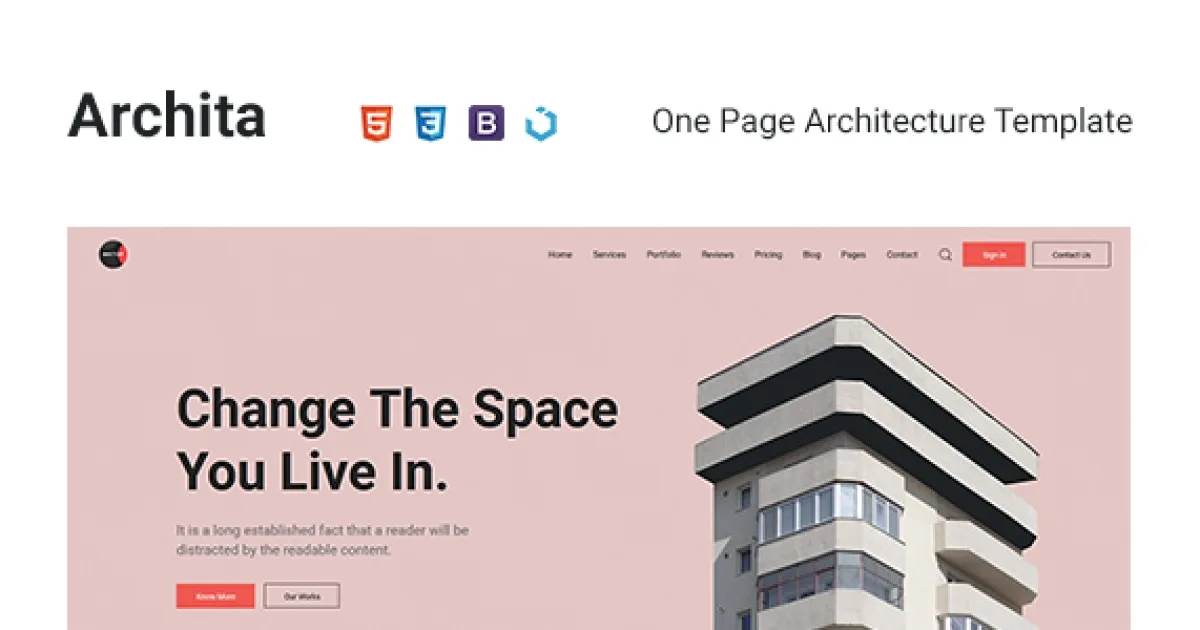 Archita – Architecture & Interior Design Template