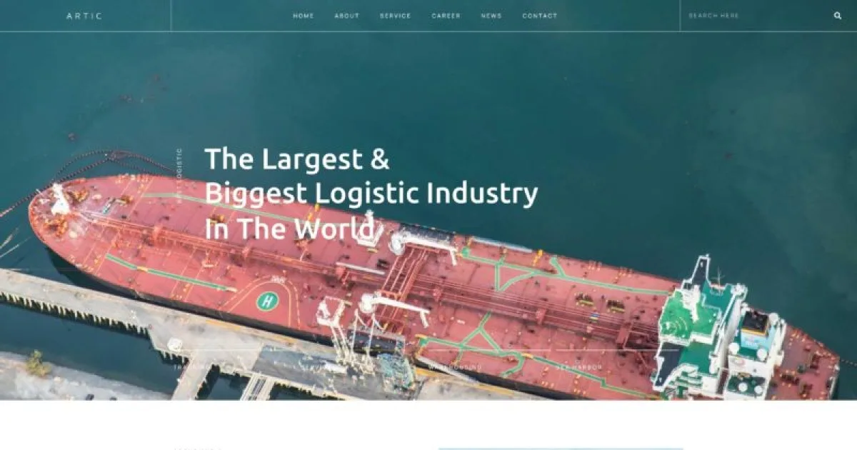 Artic – Logistics & Business Elementor Template Kit