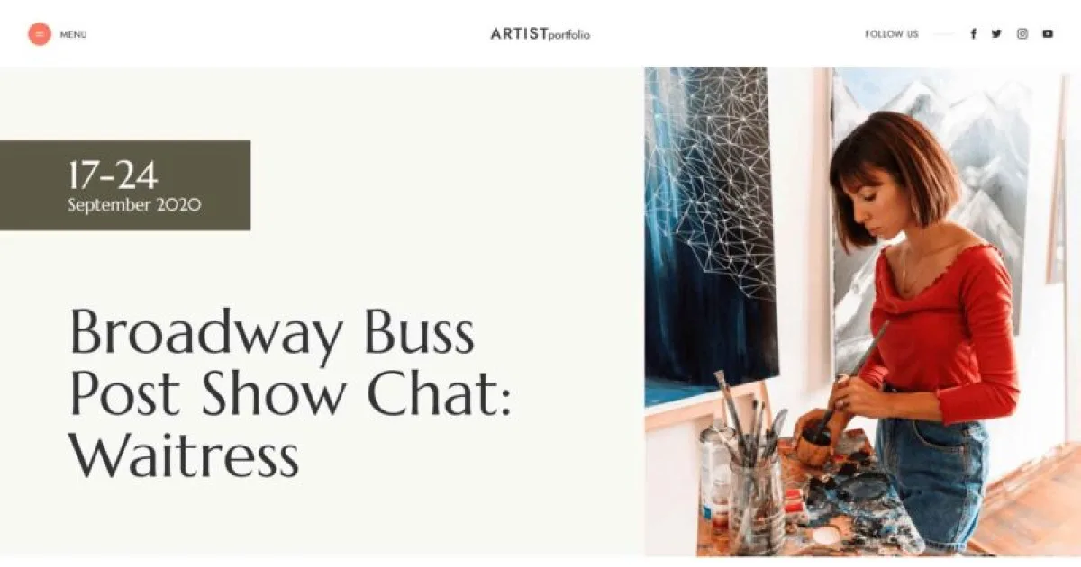 Artisio – Artist, Actor & Musician Elementor Template Kit