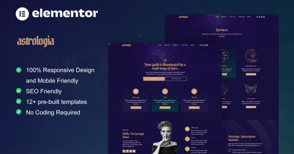 Astrologia – Templatekit for Astrology - Official Release Preview