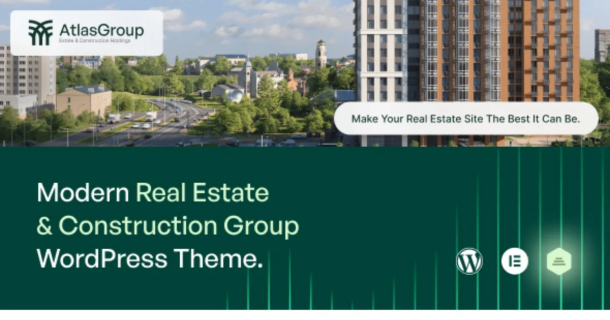 AtlasGroup – Real Estate & Construction WP Theme - Official Release Preview