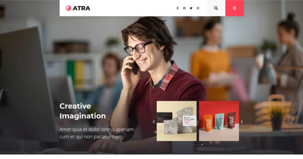 Atra – Creative Agency Elementor Template Kit