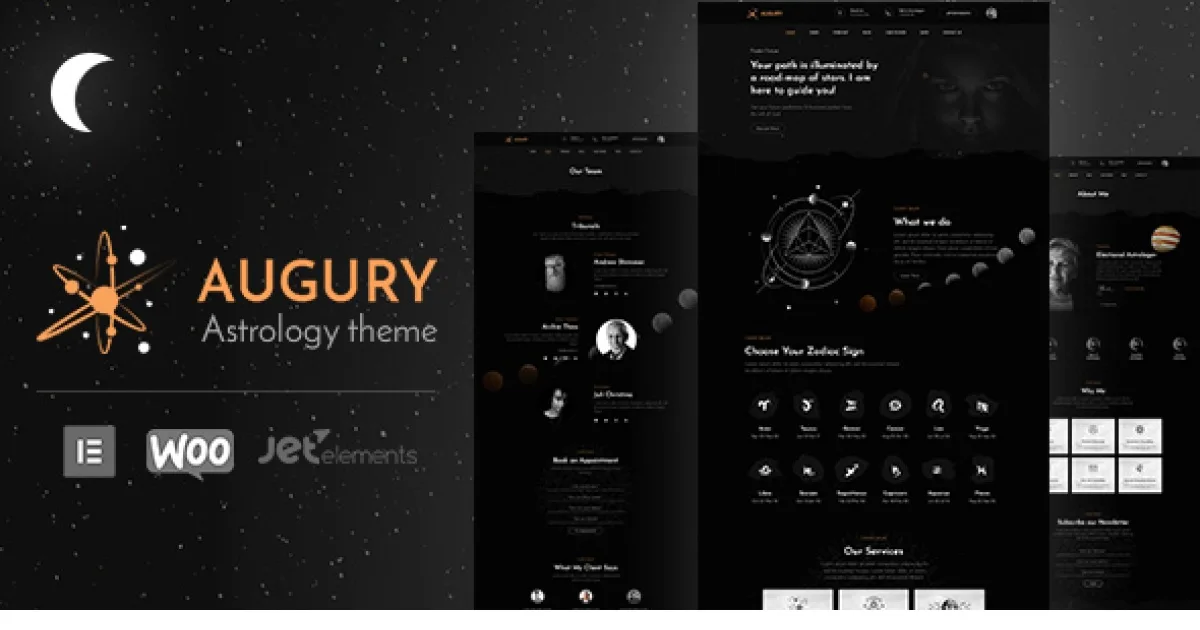 Augury | Horoscope, Astrology WordPress Theme 