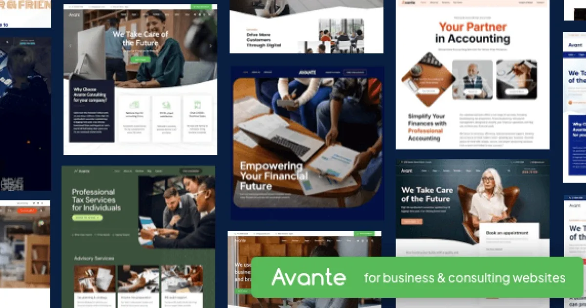 Avante WordPress Theme