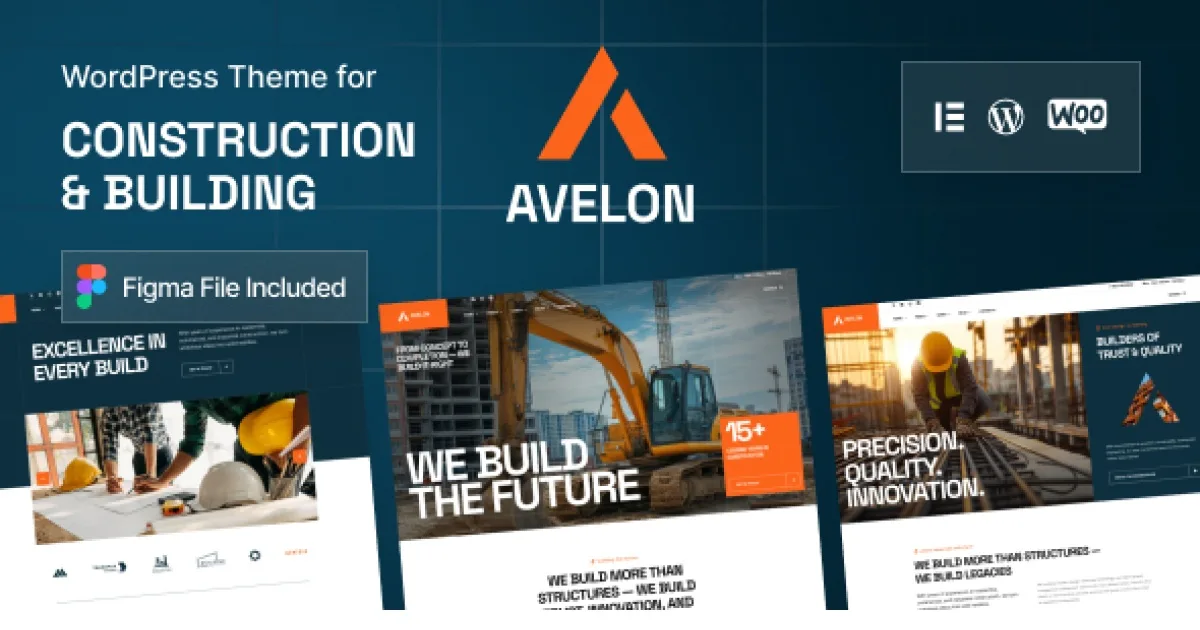 Avelon – Construction & Building WordPress Theme