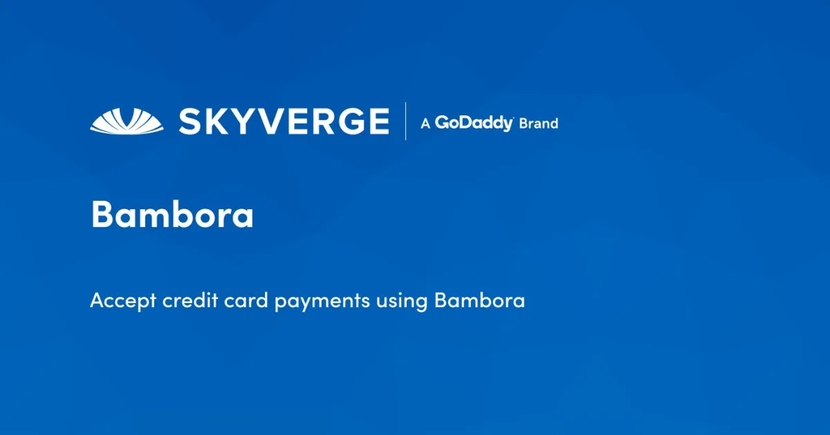 Bambora for WooCommerce