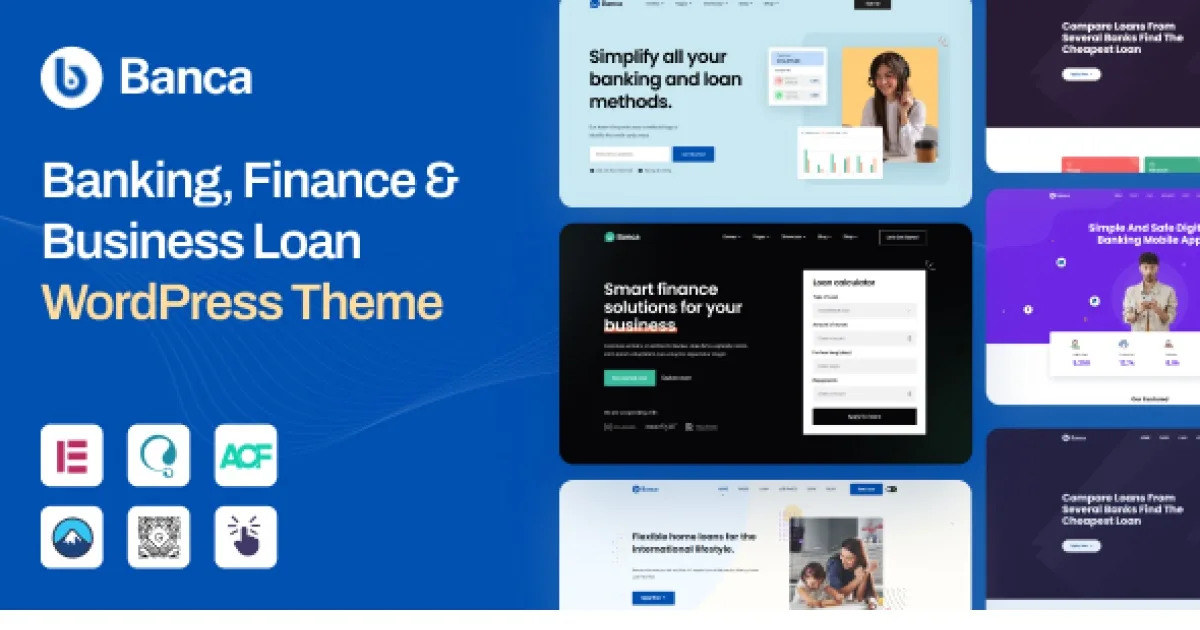 Banca WordPress Theme