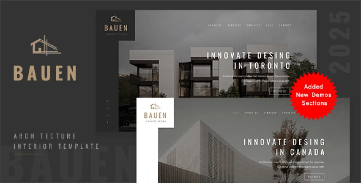 Bauen WordPress Theme