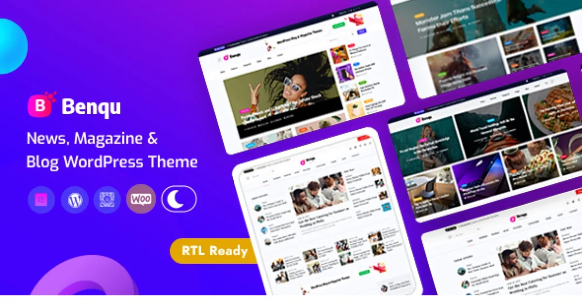 Benqu WordPress Theme - Official Release Preview