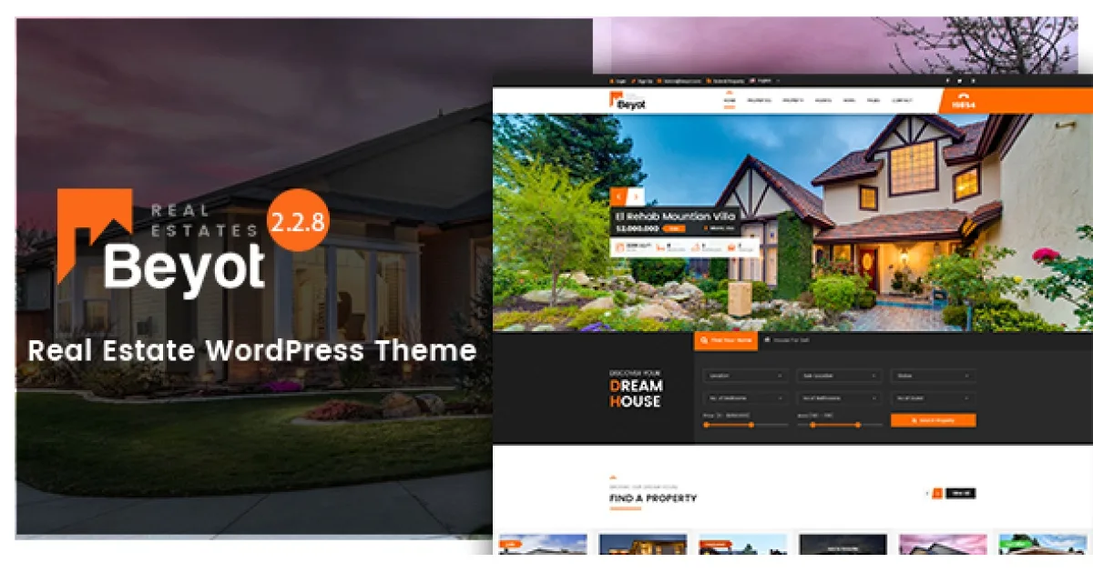 BEYOT – WordPress Real Estate ThemeÂ
