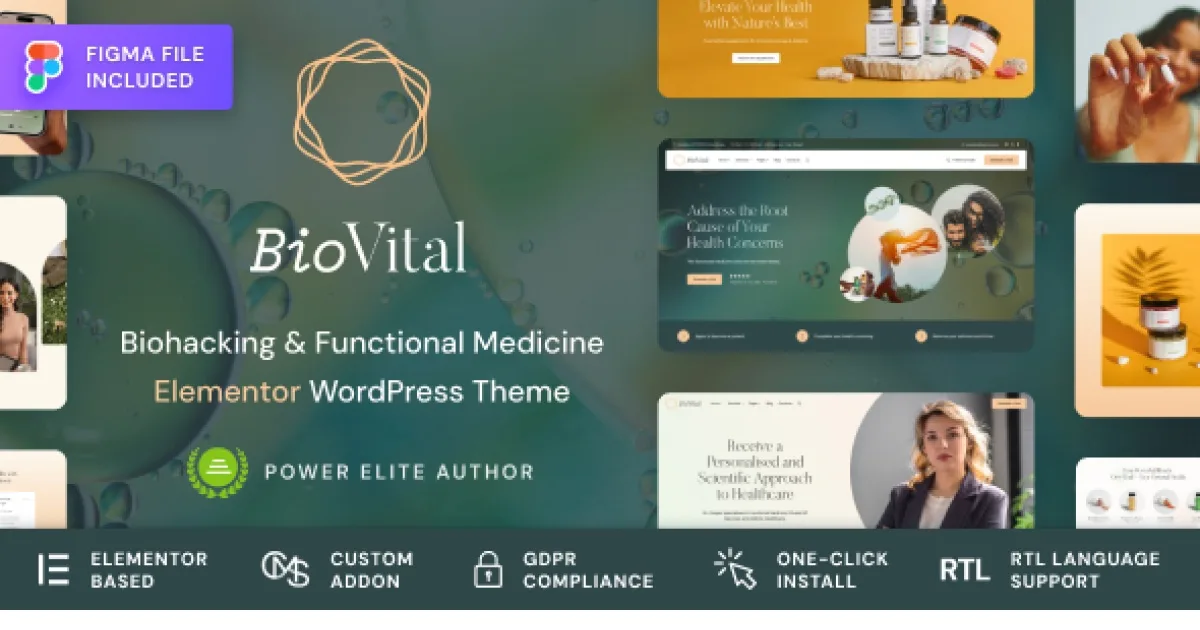 BioVital Theme – Functional Medicine Doctor Theme