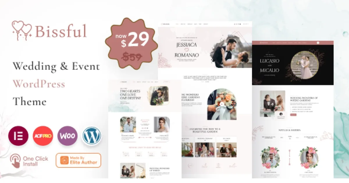 Bissful – Wedding & Event WordPress Theme