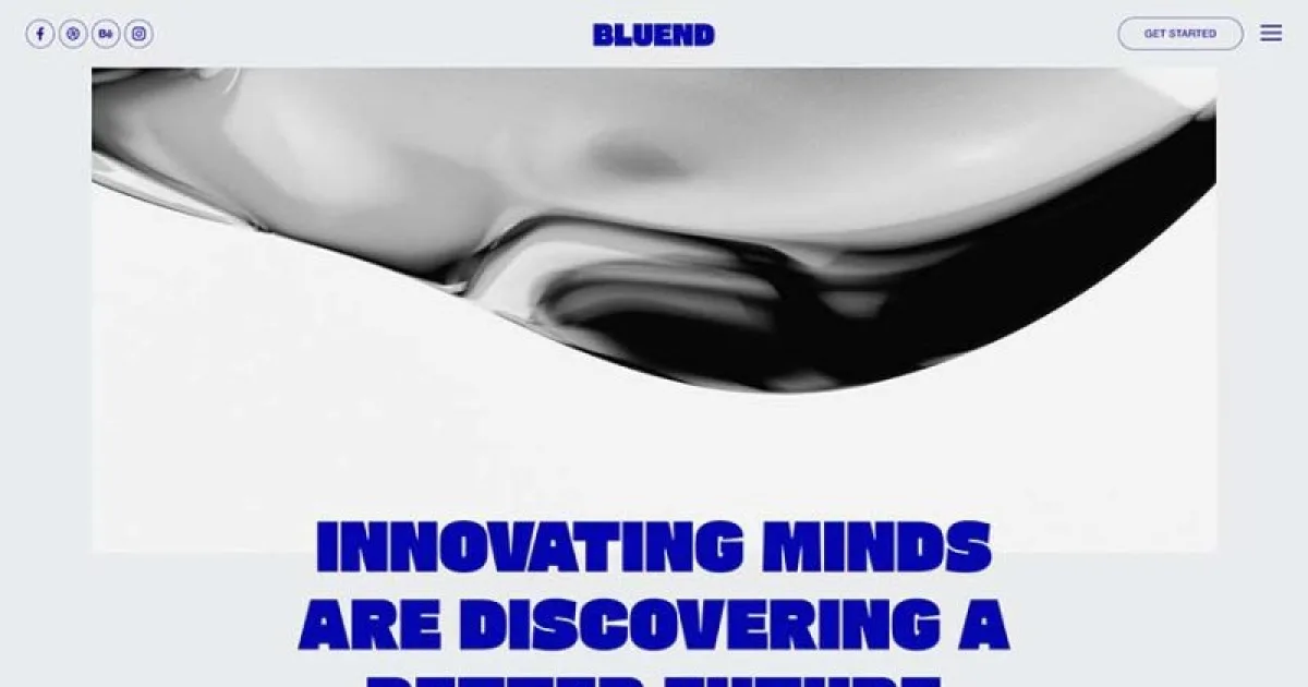 Bluend – Creative Agency & Portfolio Elementor Template Kit