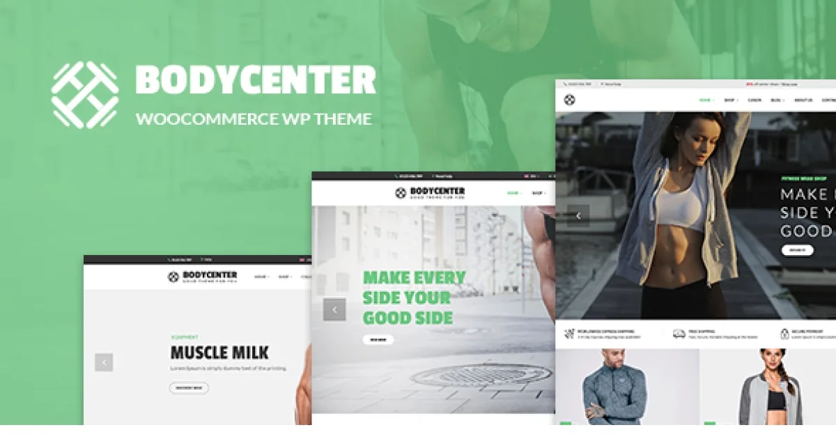 BodyCenter Theme – Gym, Fitness WooCommerce WordPress Theme - Official Release Preview