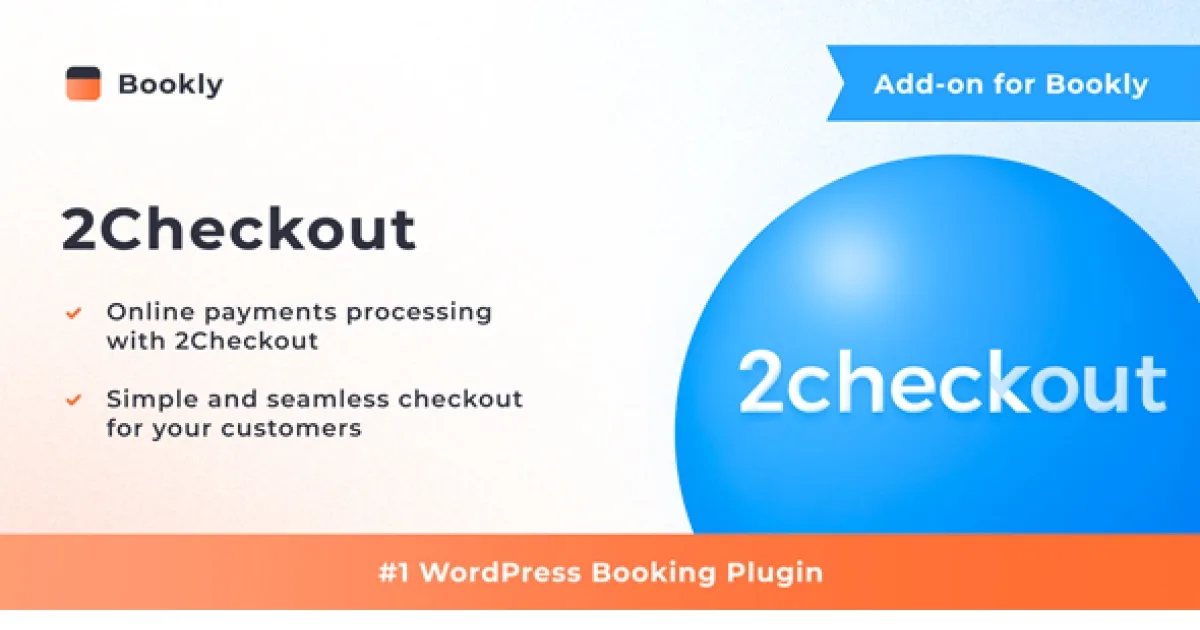 Bookly 2Checkout Addon