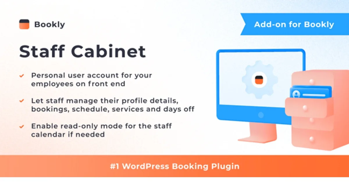Bookly Staff Cabinet Addon