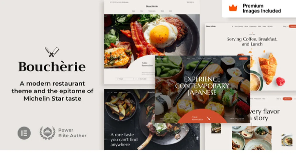 Boucherie Theme – Steakhouse Restaurant and Café WordPress Theme
