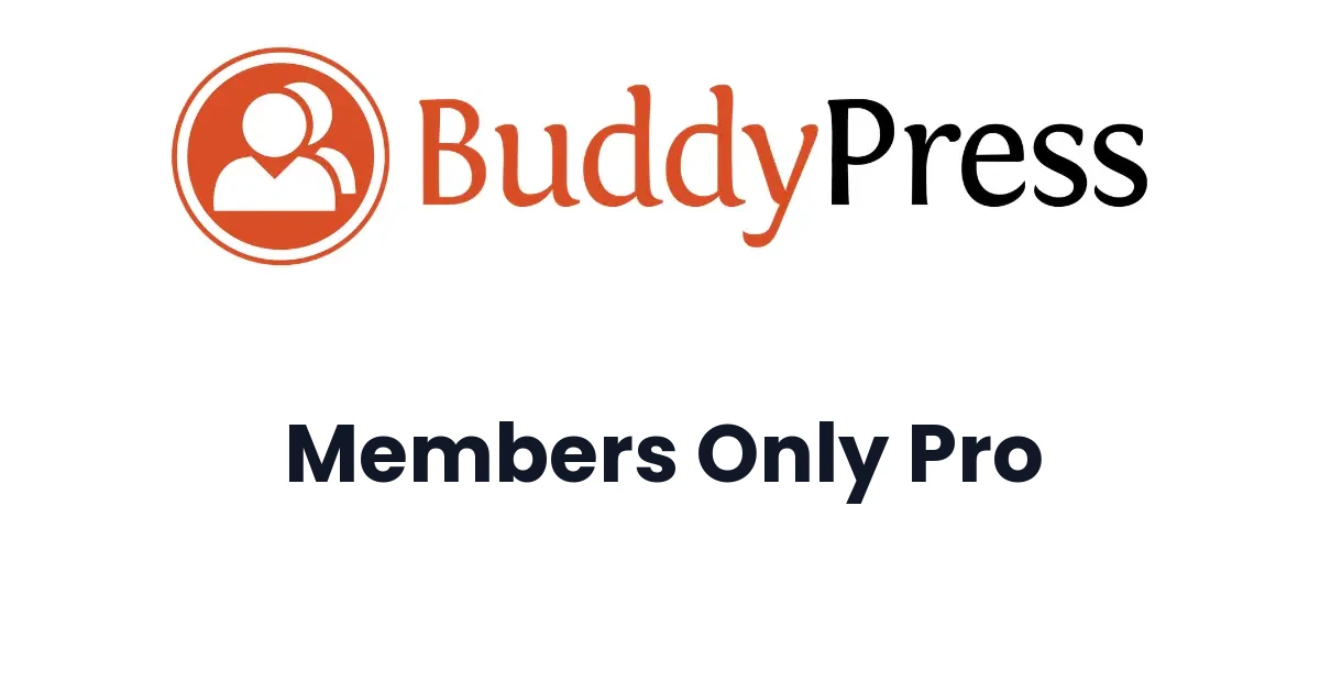 BuddyPress Members Only Pro - Official Release Preview