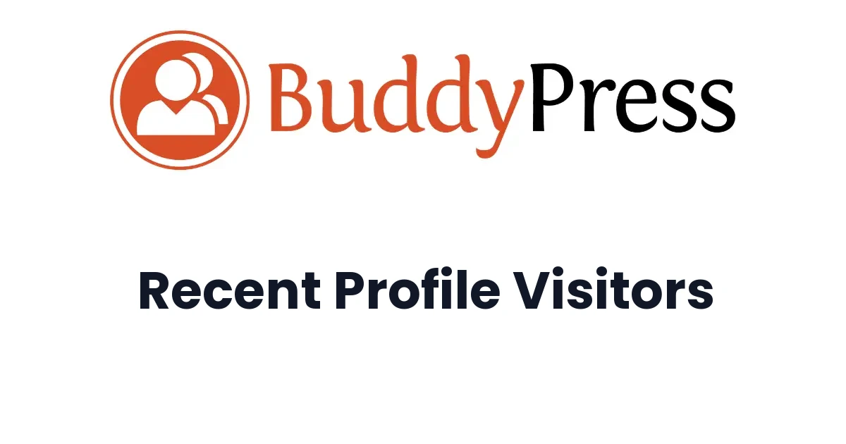 BuddyPress Recent Profile Visitors