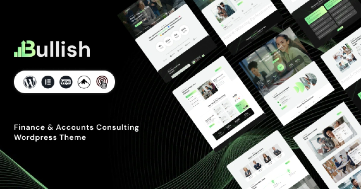 Bullish - Finance Consulting Theme