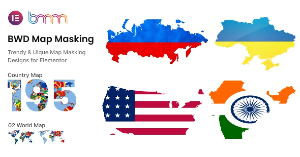 BWD Map Masking addon for elementor