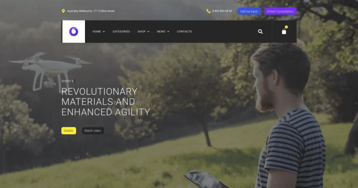 Bzzz – Gadgets eCommerce Elementor Template Kit