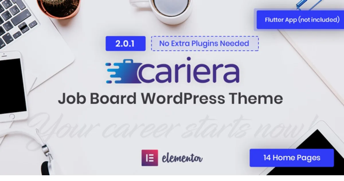 Cariera WordPress Theme - Official Release Preview