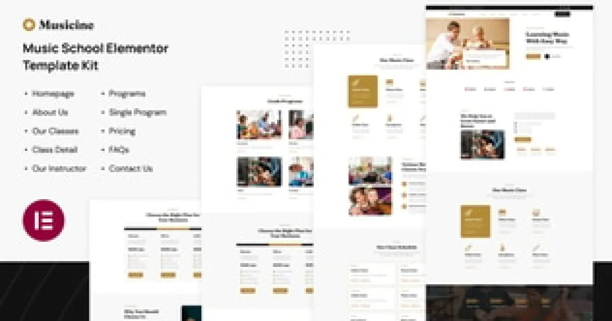 Carine Dog Breeder Adoption Elementor Template