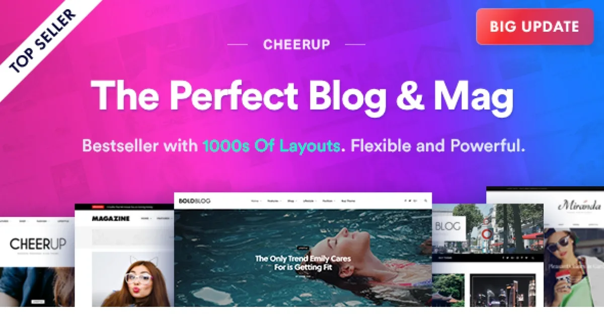 CheerUp Theme - Official Release Preview