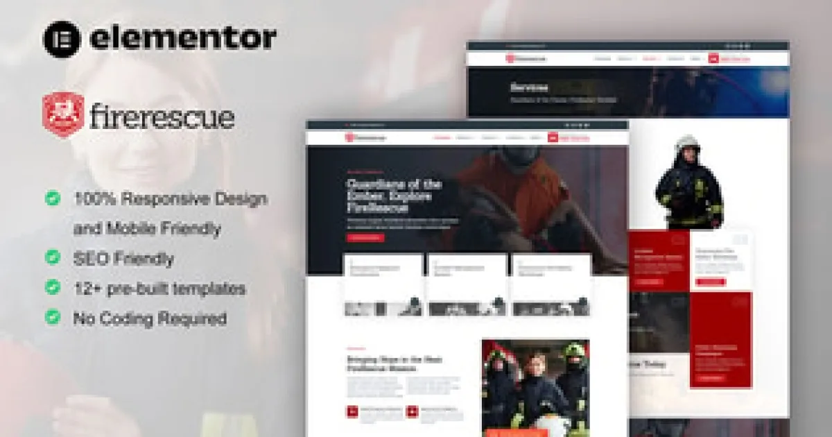 Chief Modern Barbershop Template Kit – Elementor Template Kit