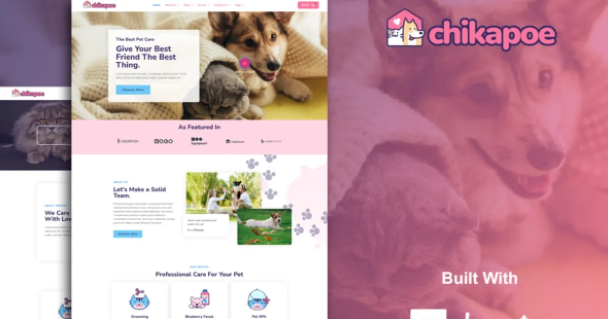 Chikapoe – Template Kit For Petcare