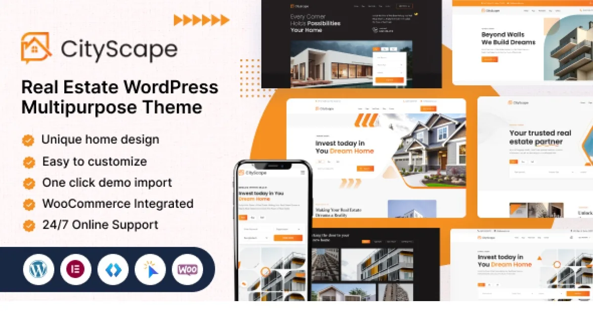 CityScape – Real Estate WordPress Theme 