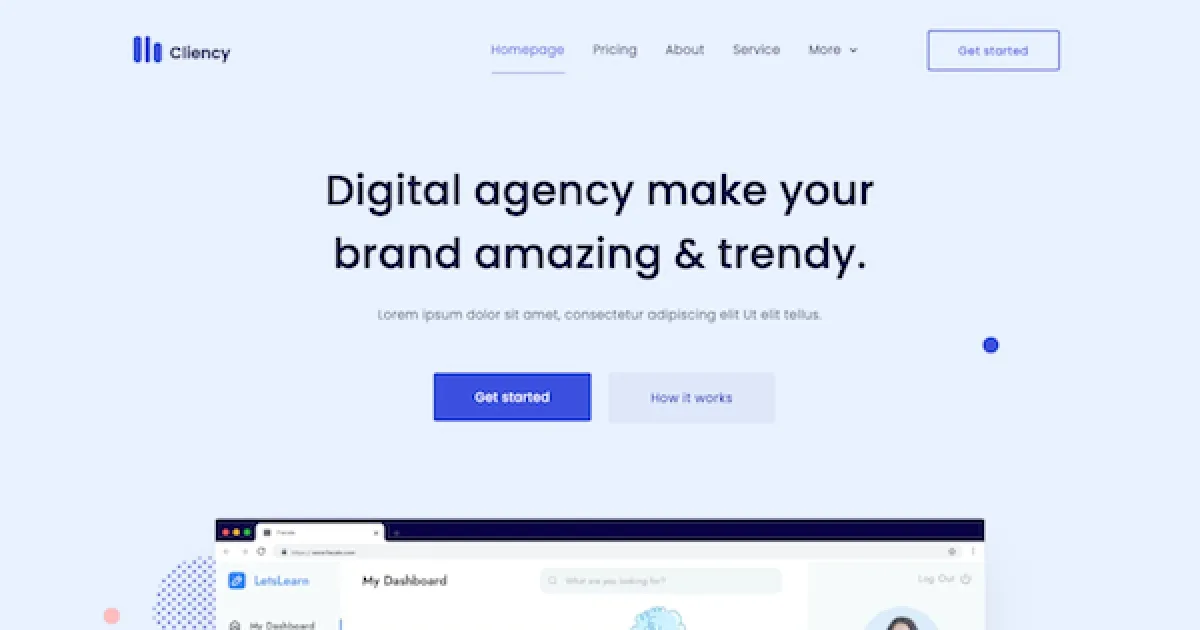Clientcy | Business & Startup Elementor Template Kit