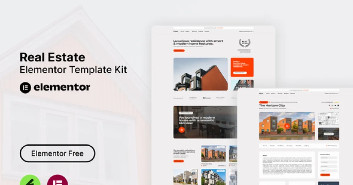Cloe – Real Estate Elementor Template Kit